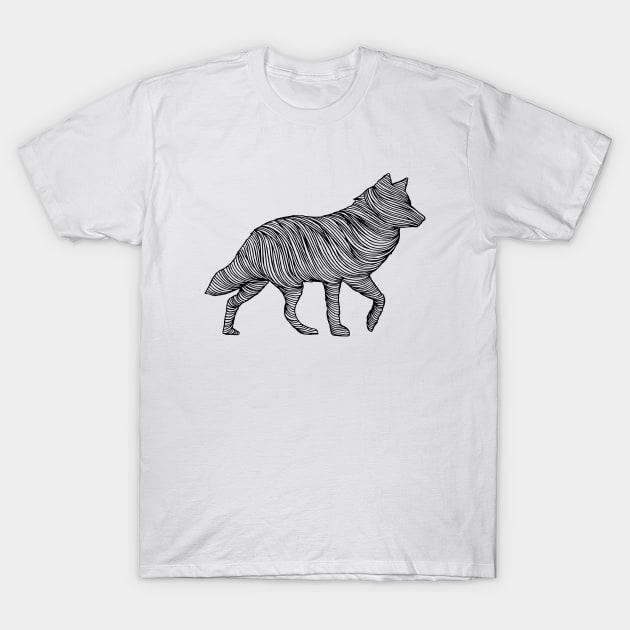 THE WOLF T-Shirt by thiagobianchini